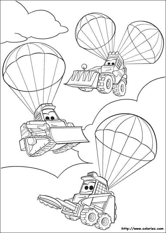 Planes 2 - Avalanche coloring page