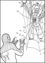 Point  point de Spiderman